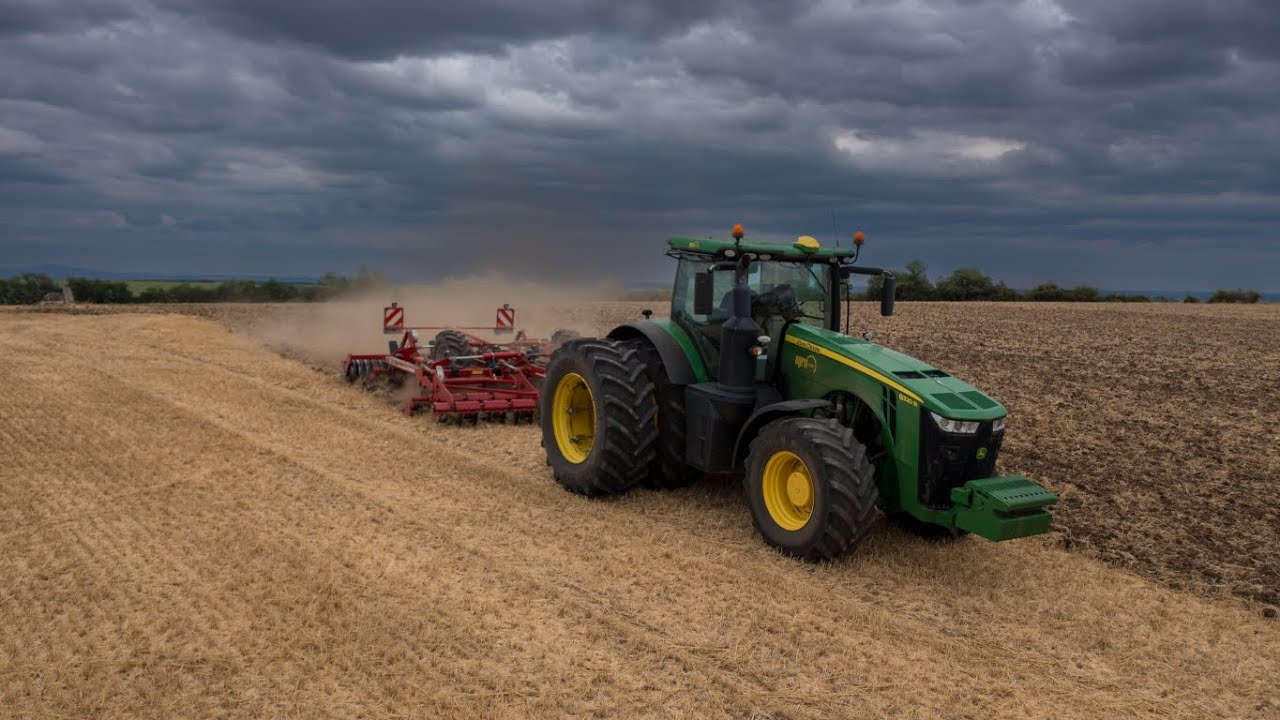 Tarlóhántás | 2025 | John Deere 8320R | Horsch terrano 4 MT