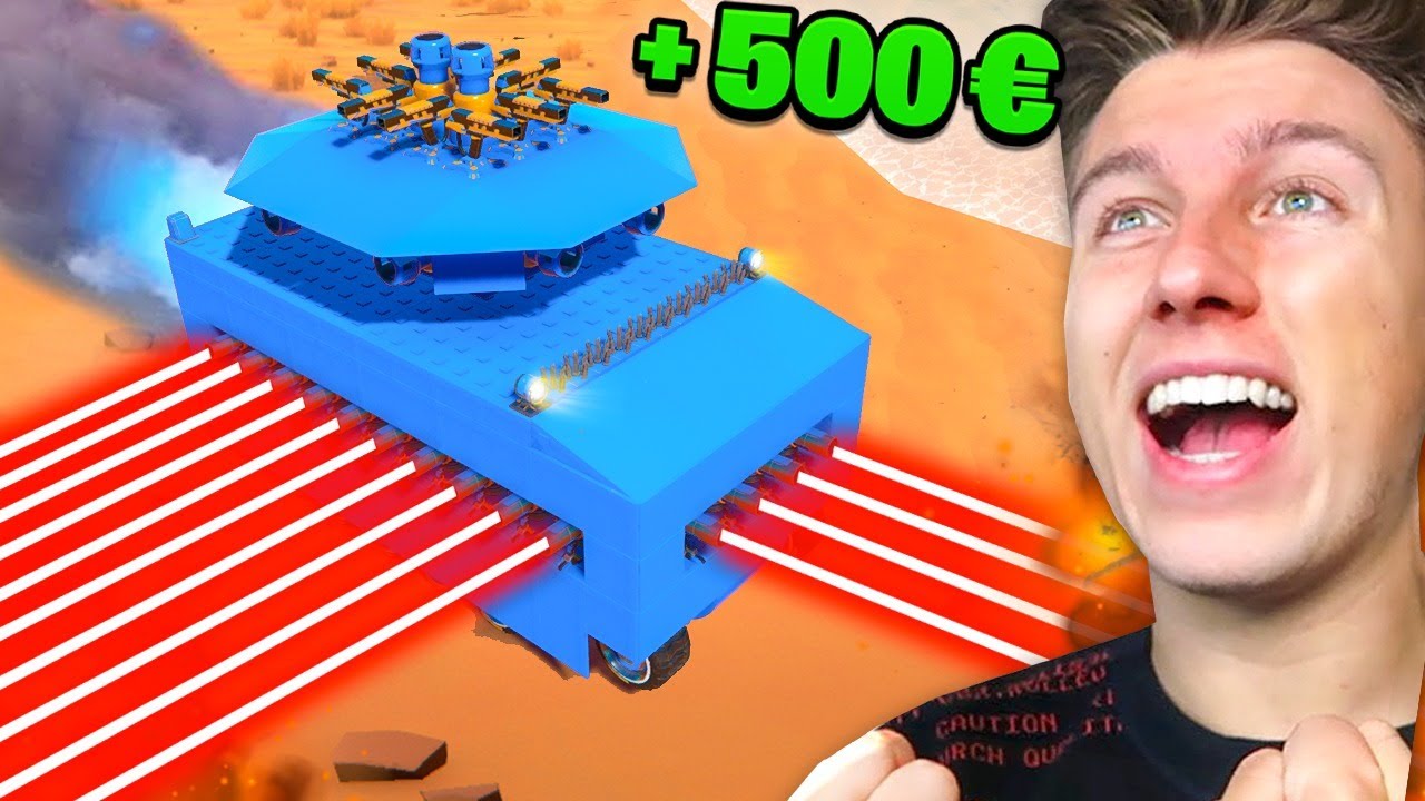 Ich BAUE eine 999.999.999 KAMPF MASCHINE! (Trailmakers)