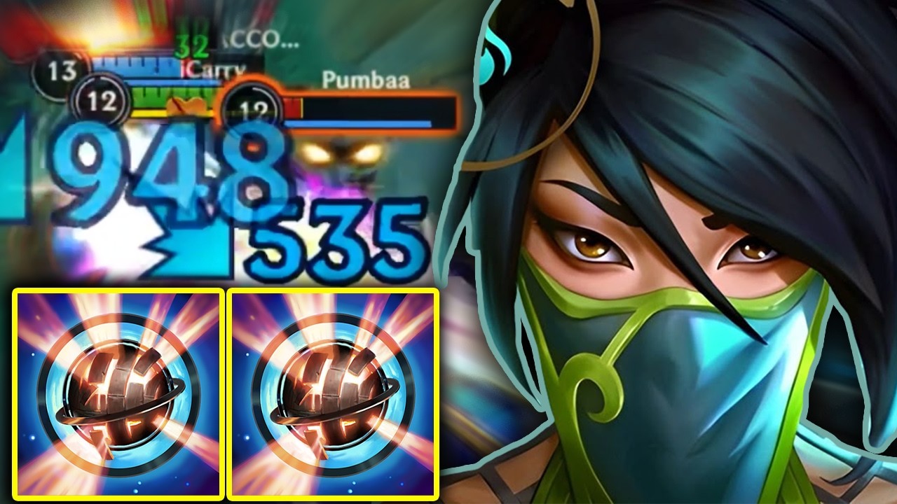 Wild Rift Akali Mid Lane Gameplay in Season 22 (Build & Runes)