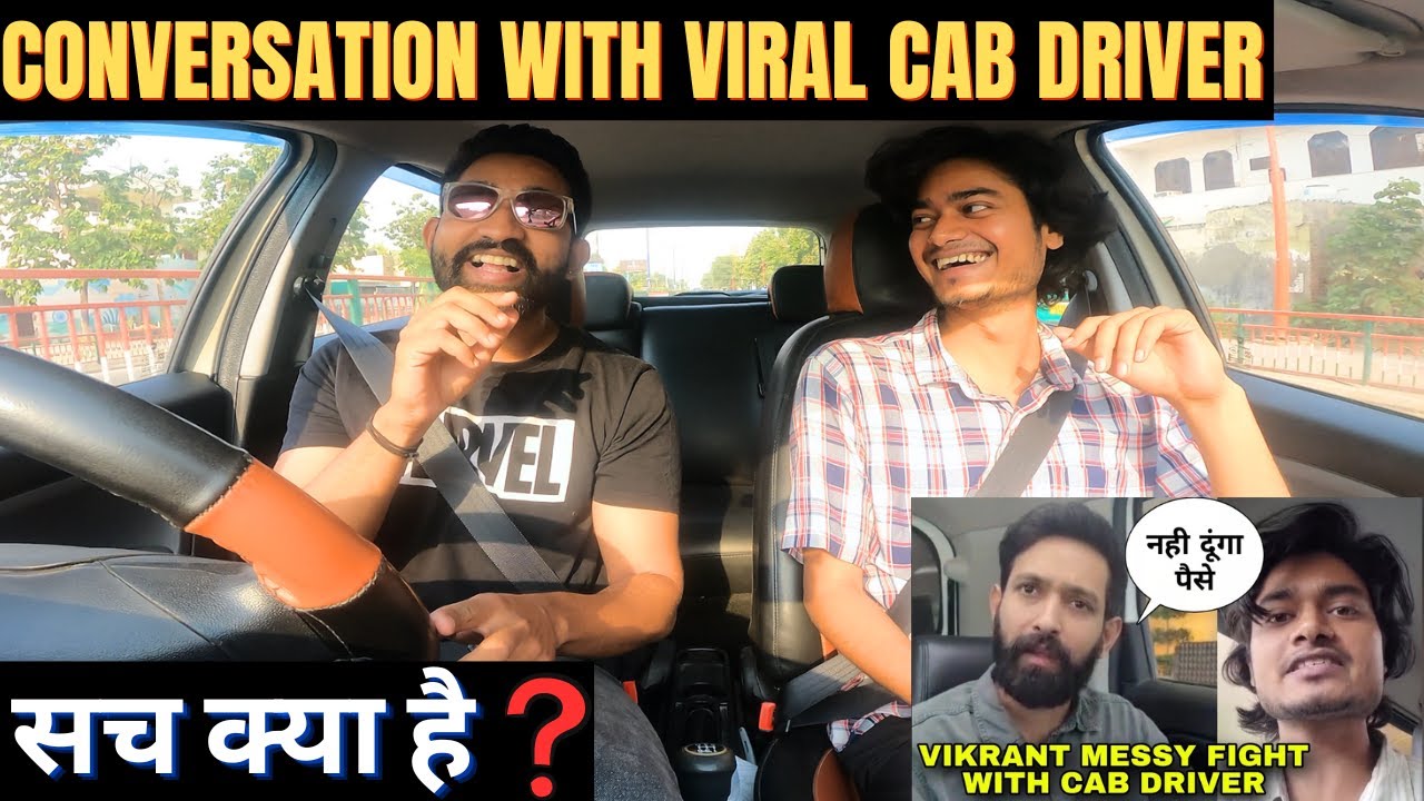 Epic Chit-Chats With The Viral Cab Driver | Vikrant Massey's Viral Argument With Cab Driver|Truth 😳