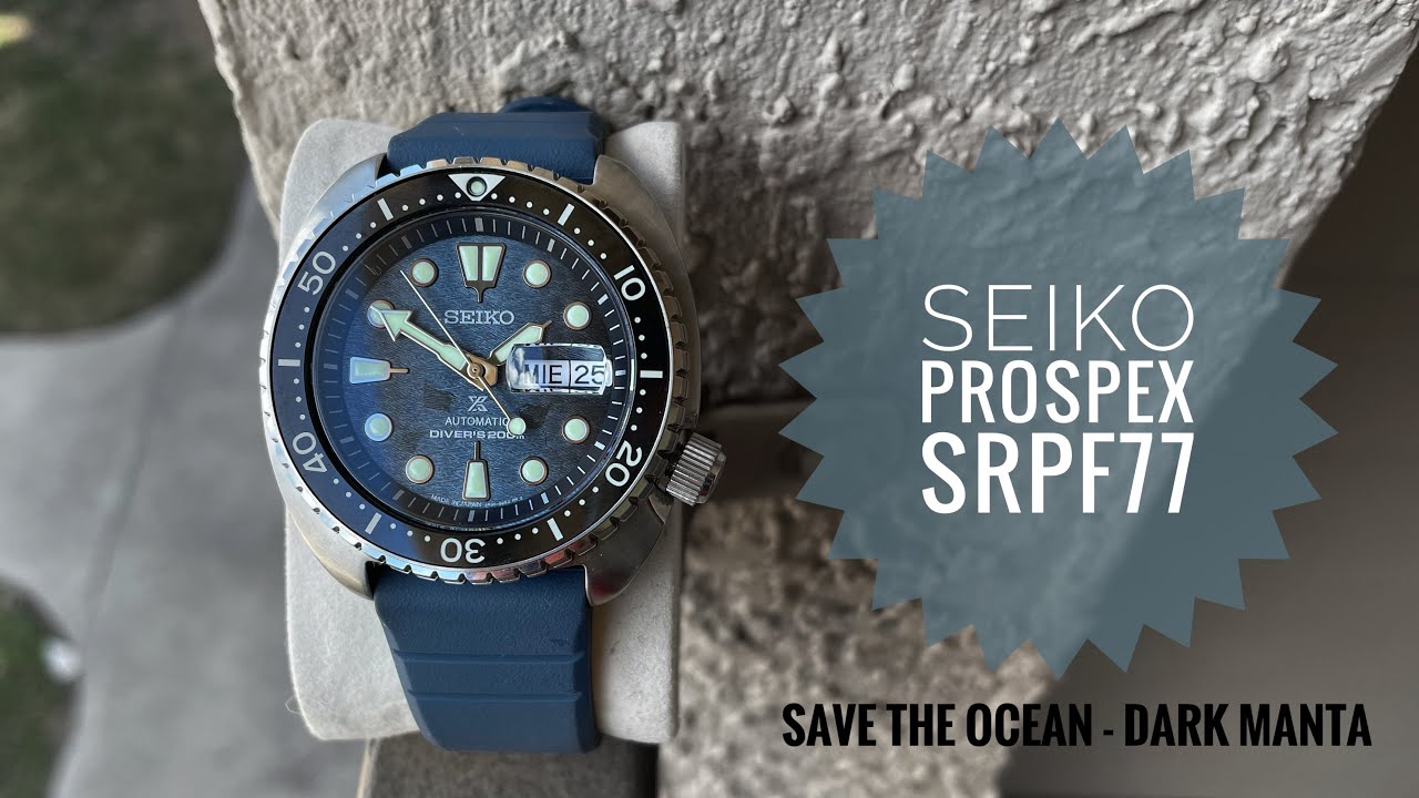 Seiko SRPF77 Dark Manta Turtle - Watch Review