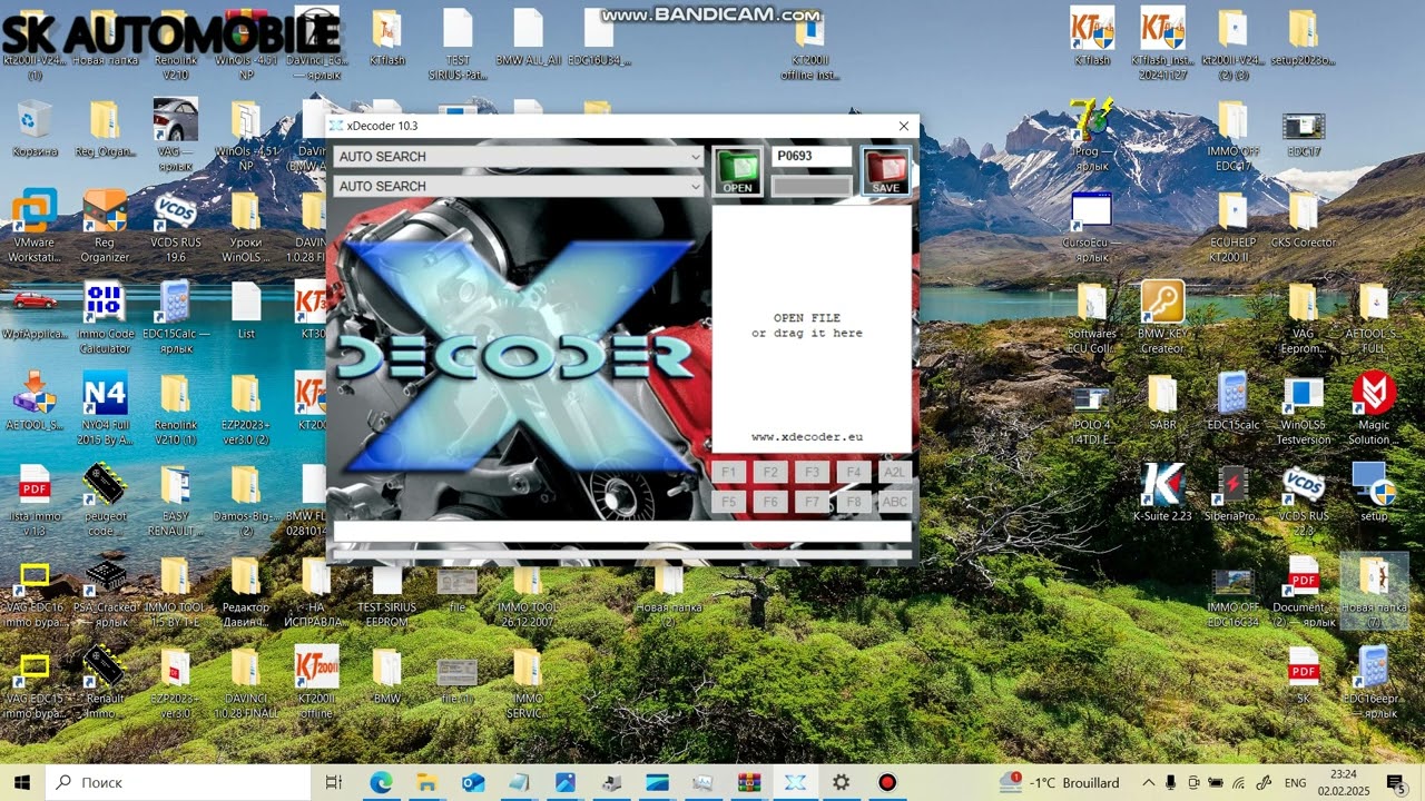 Xdecoder 10.3 suprimer les codes défauts du calculateur 100%,DTC OFF