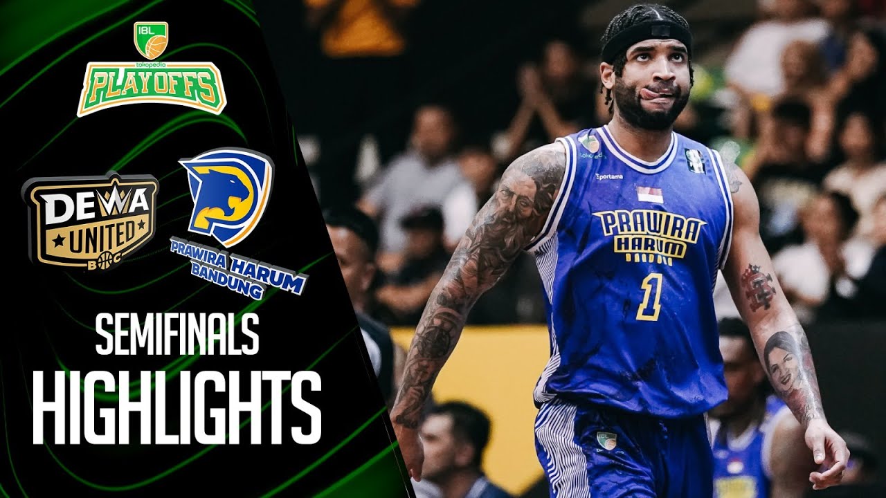 Dewa United Banten vs Prawira Harum Bandung | Game 1 IBL Tokopedia Semifinals 2023