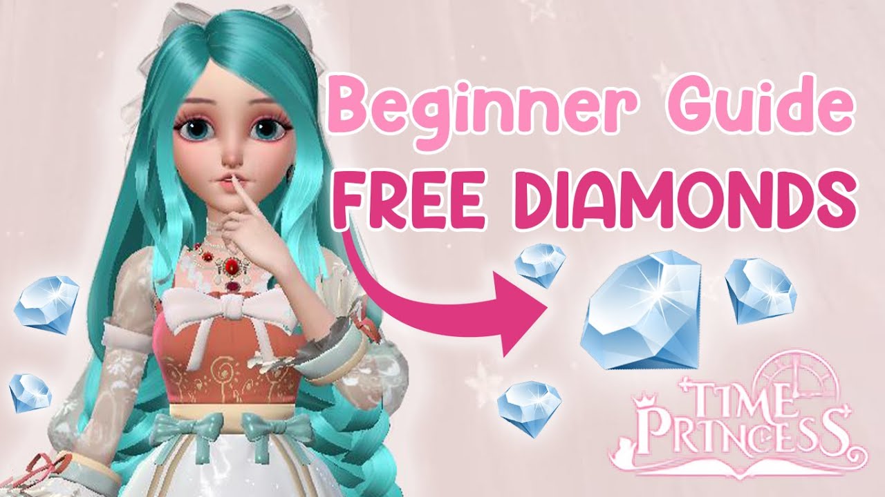 Time Princess💜HOW TO GET FREE DIAMONDS - BEGINNER GUIDE/ F2P 💎 100 Lucky Jerry Pulls 🐹