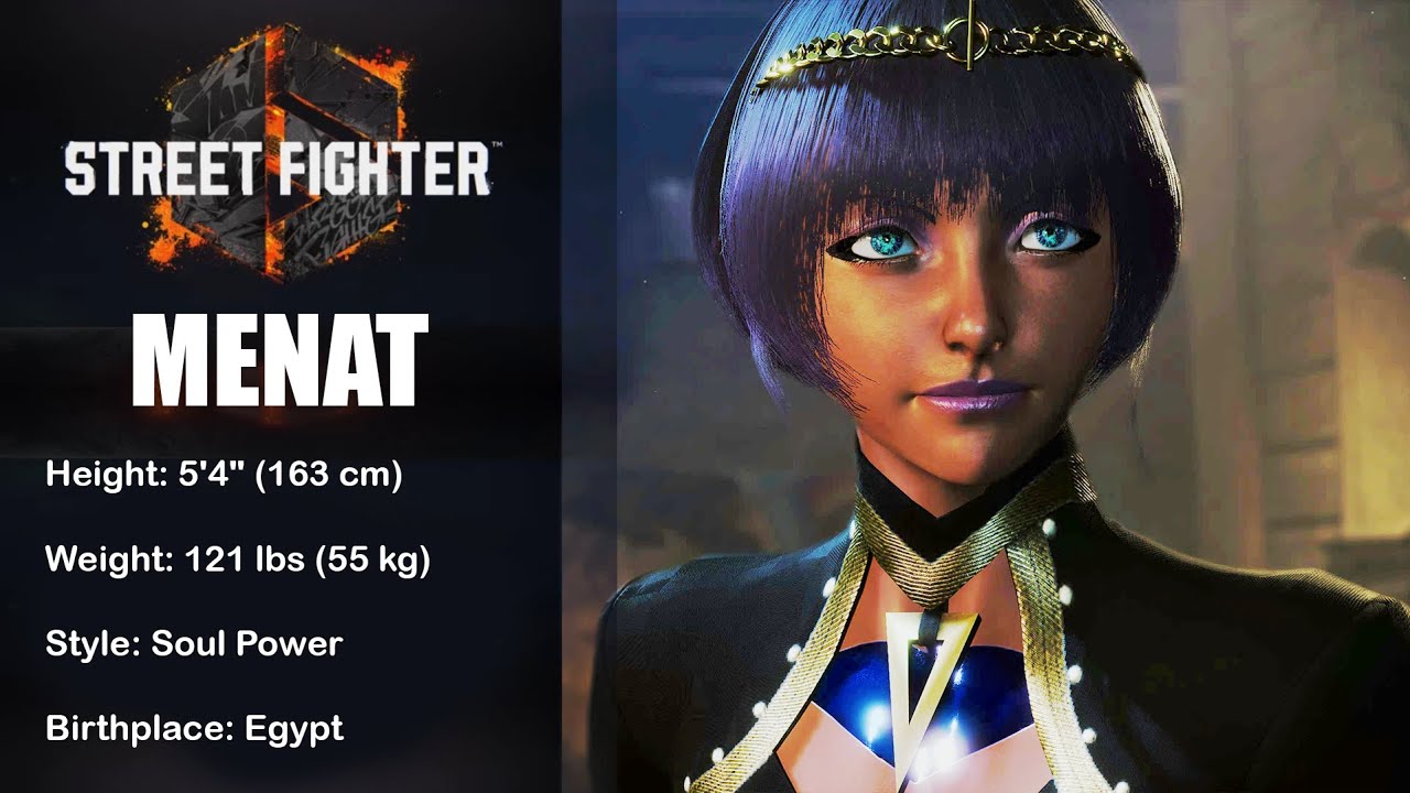 Street Fighter 6 - MENAT [Avatar Creation]