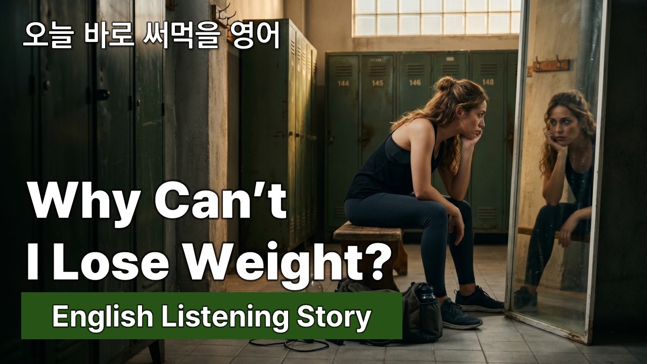운동을 해도 살이 안 빠지는 이유 | 🎧영어로 듣는 일상