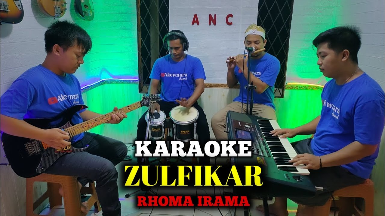 ZULFIKAR KARAOKE RHOMA IRAMA NADA COWOK