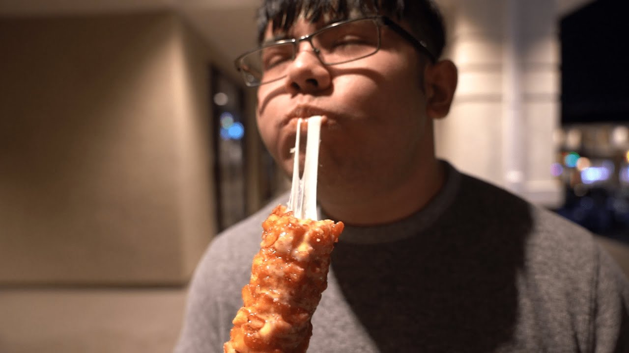 Americans Try Korean Street Food - CrunCheese
