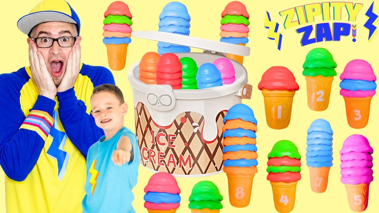 Fun with Counting, Patterns, and Math! Play & Learn with Ice Cream Cones