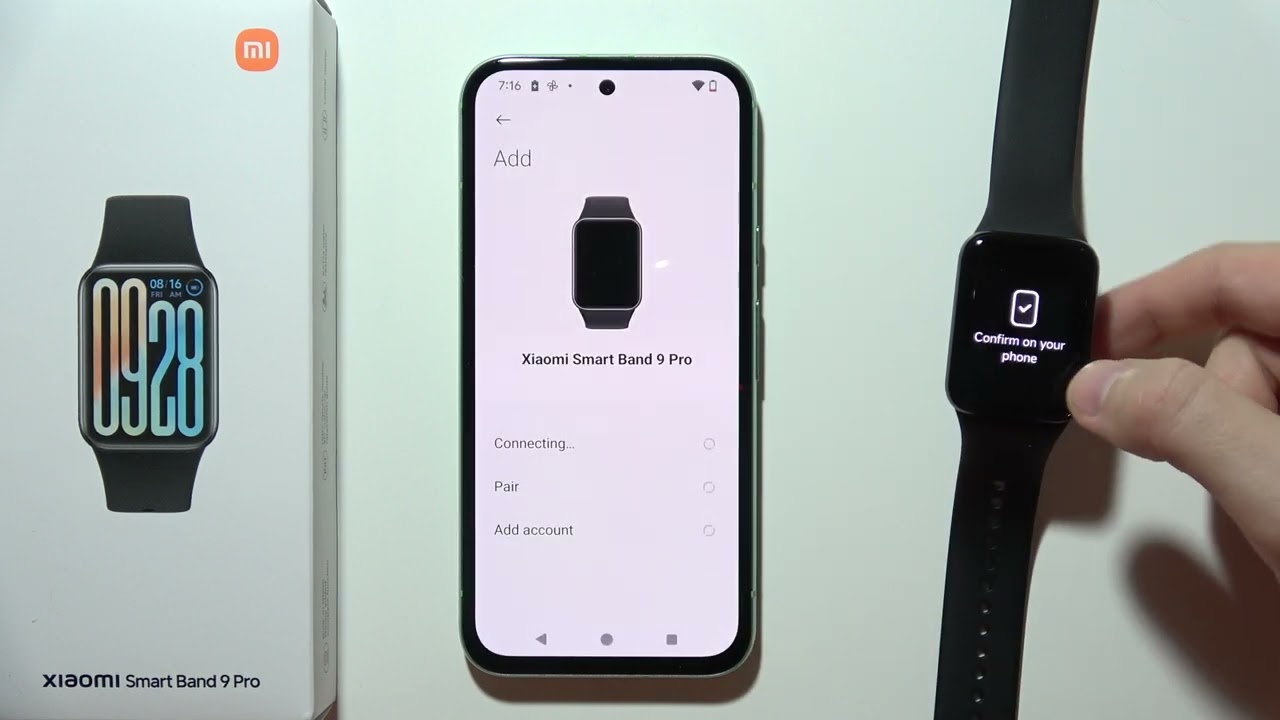 Как настроить Xiaomi Smart Band 9 Pro с помощью приложения?