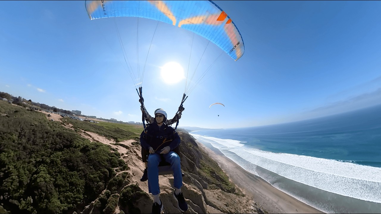 Terry Flies Again | Paragliding at Torrey Pines Gliderport