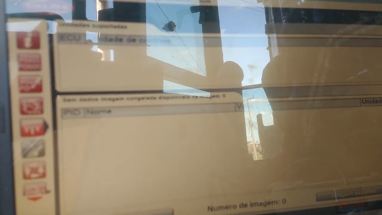 Scanner na XCMG retro escavadeira