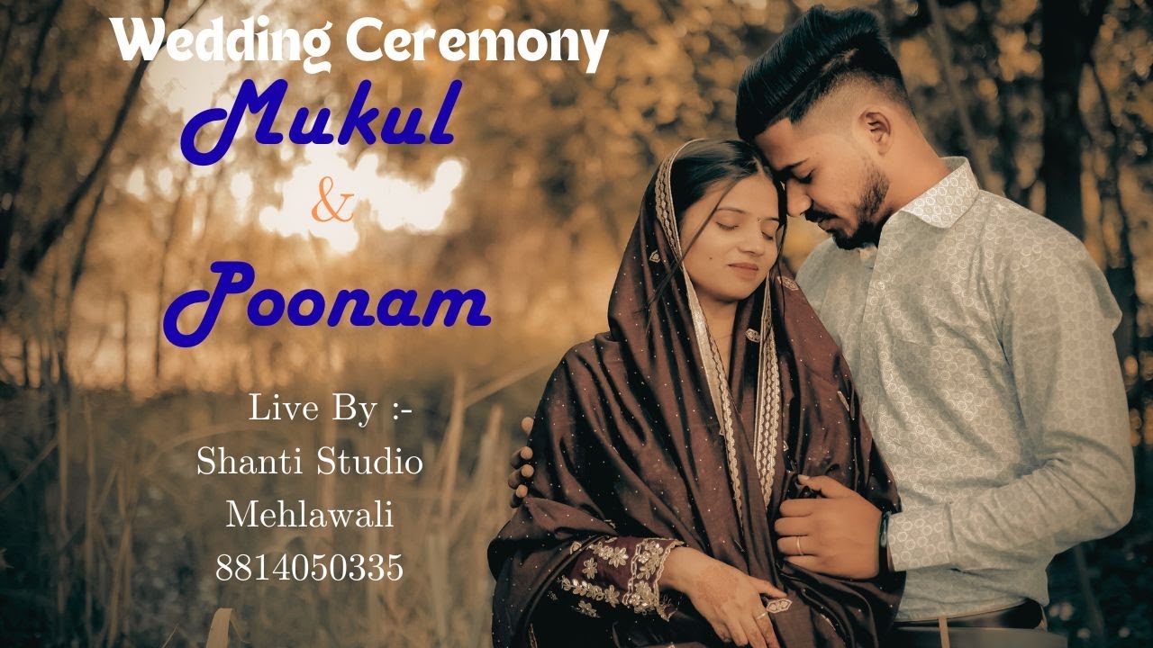 LiveStreaming:- Wedding Ceremony Of Mukul Weds Poonam .