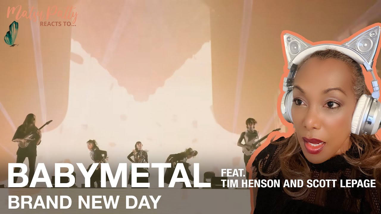 BABYMETAL - feat. Tim Henson and Scott LePage from @Polyphia - Brand New Day | Reaction