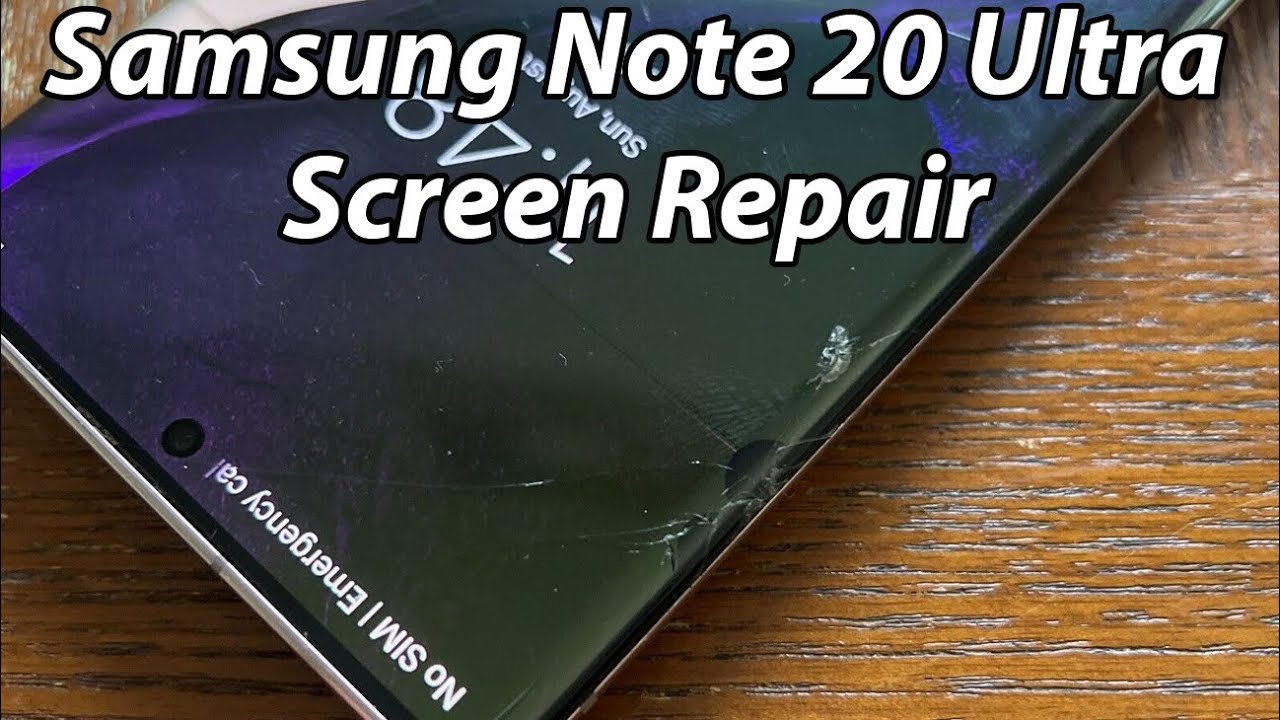 Ремонт и замена экрана Samsung Note 20 Ultra. Разборка от начала до конца