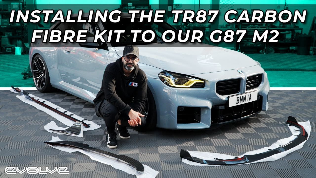 Changing the look of our G87 M2 with the TR87 Carbon Fiber body kit