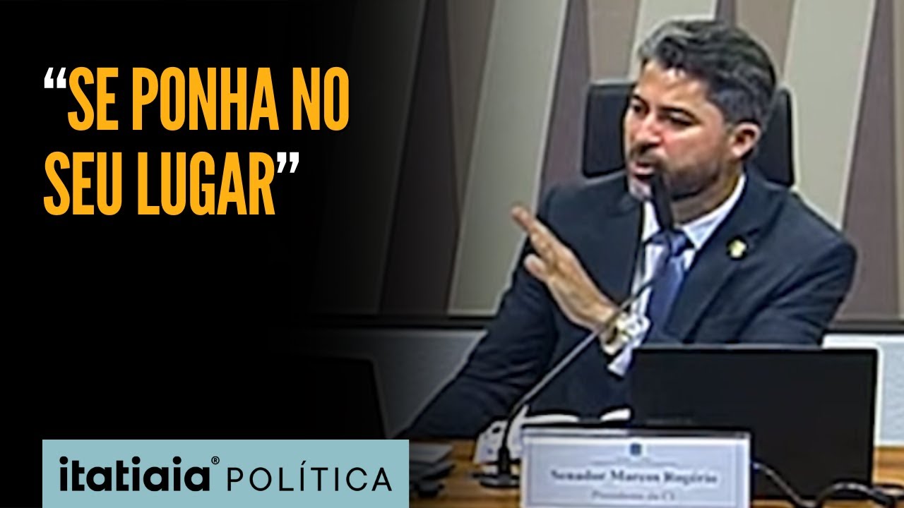 MARCOS ROGÉRIO DISCUTE COM MARINA SILVA NO SENADO: 