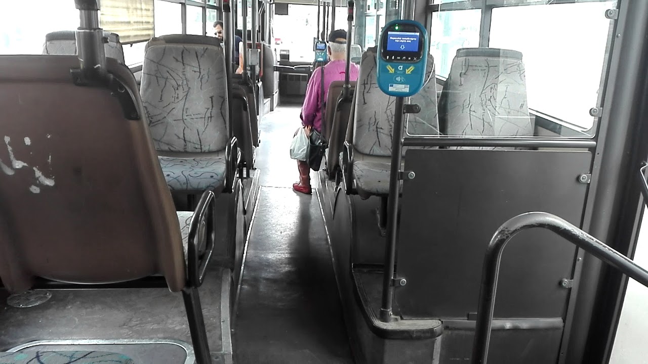 Athens Bus Riding :Mercedes-Benz O405Ν