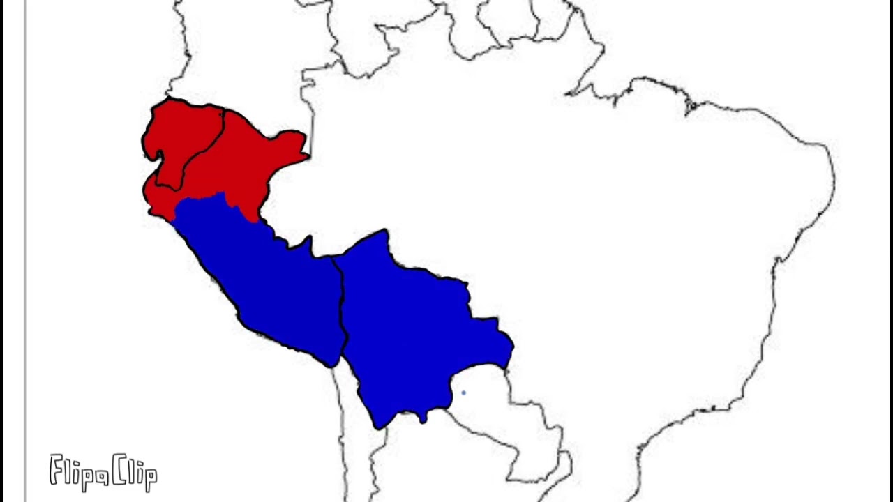 Peru vs Ecuador and Bolivia comment what I should to next! #animation #flipaclip #war #fight 