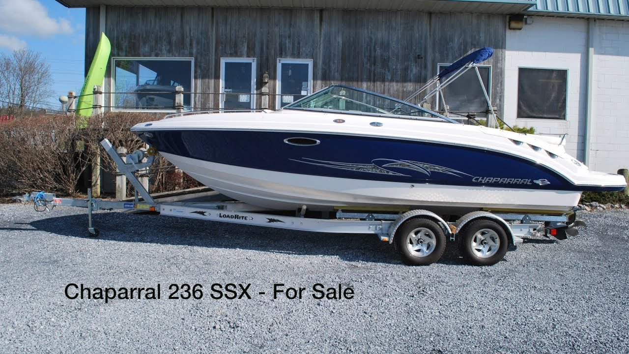 Chaparral 236 SSX Atlantic Blue - SOLD