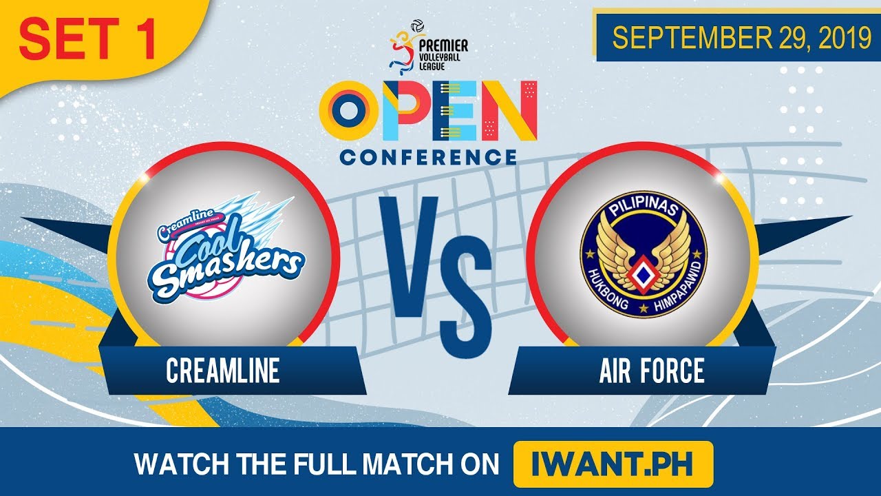 SET 1 | Creamline vs. Air Force | Sept 29, 2019 #PVL2019 (Watch the full game on iWant.ph)