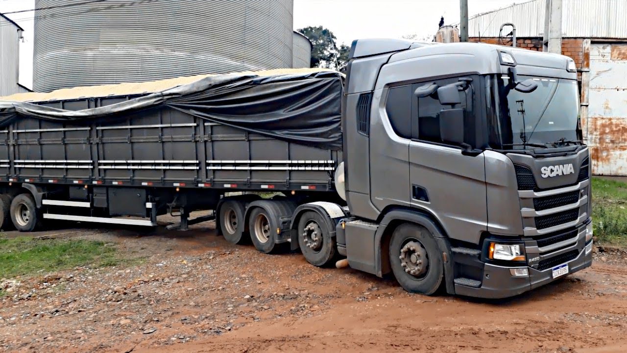 SCANIA R450 NO CARREGAMENTO #4
