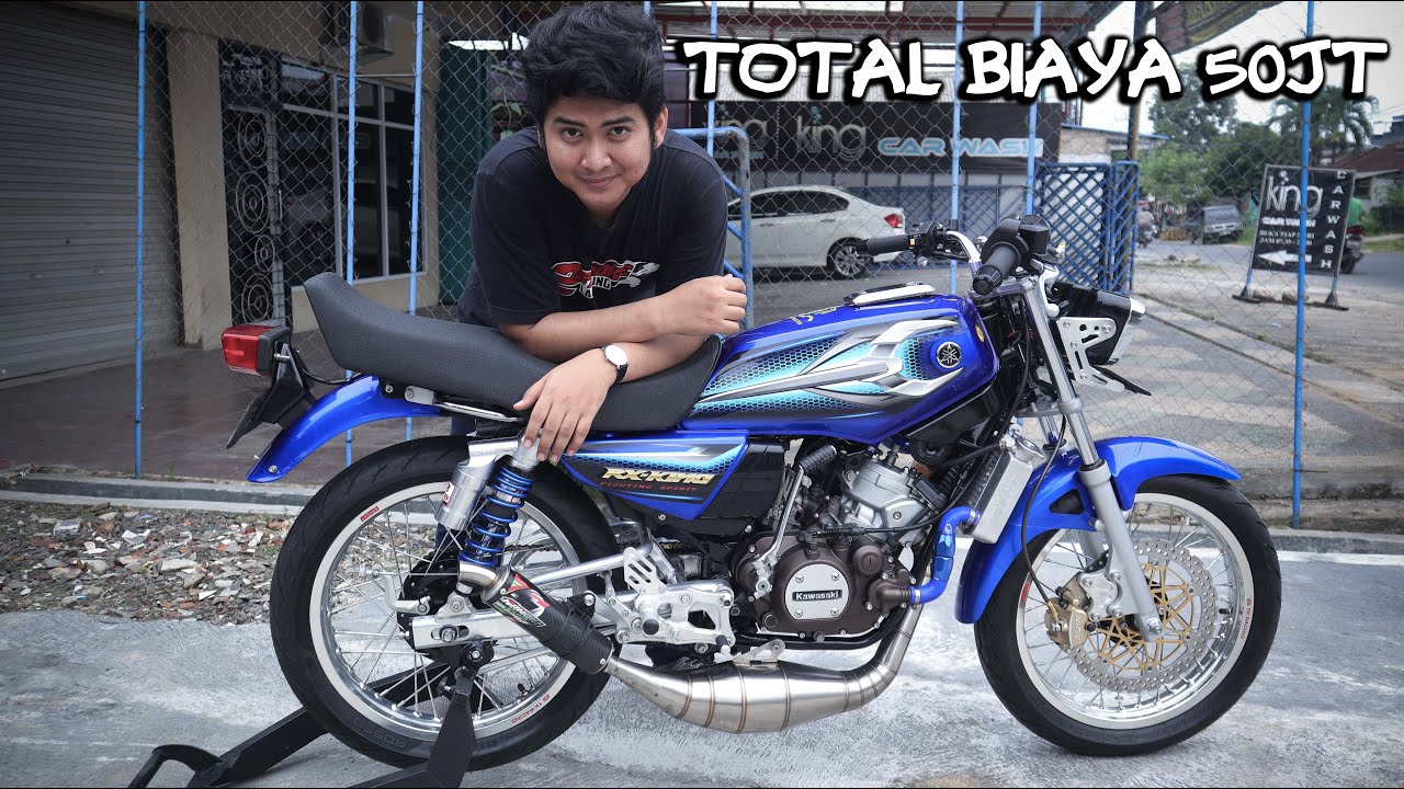 YAMAHA RX-KING PAKE MESIN KAWASAKI NINJA TARIKANNYA GILAA !! *283