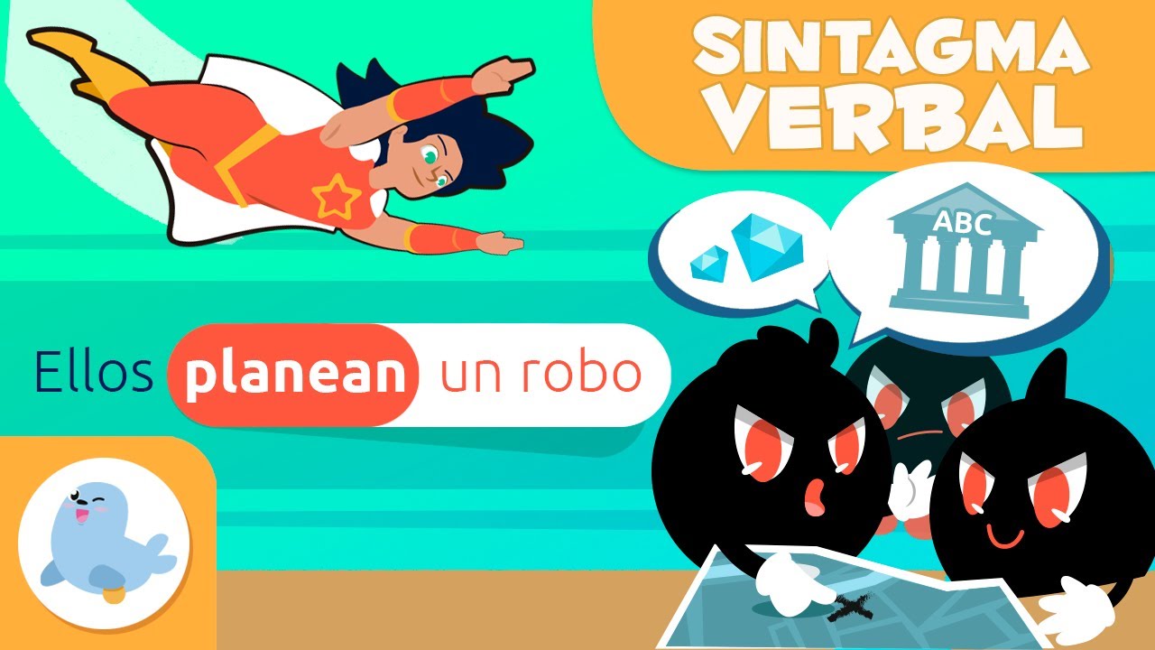 Sintagma verbal 📝 GRAMÁTICA y ORTOGRAFÍA para niños 🔡 Superlexia ⭐ Episodio 18