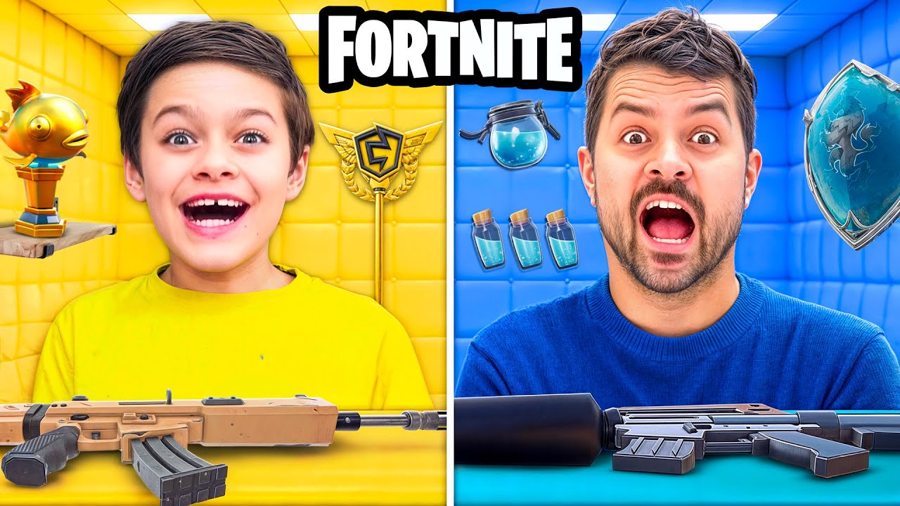 Je Joue à FORTNITE en UNE SEULE COULEUR