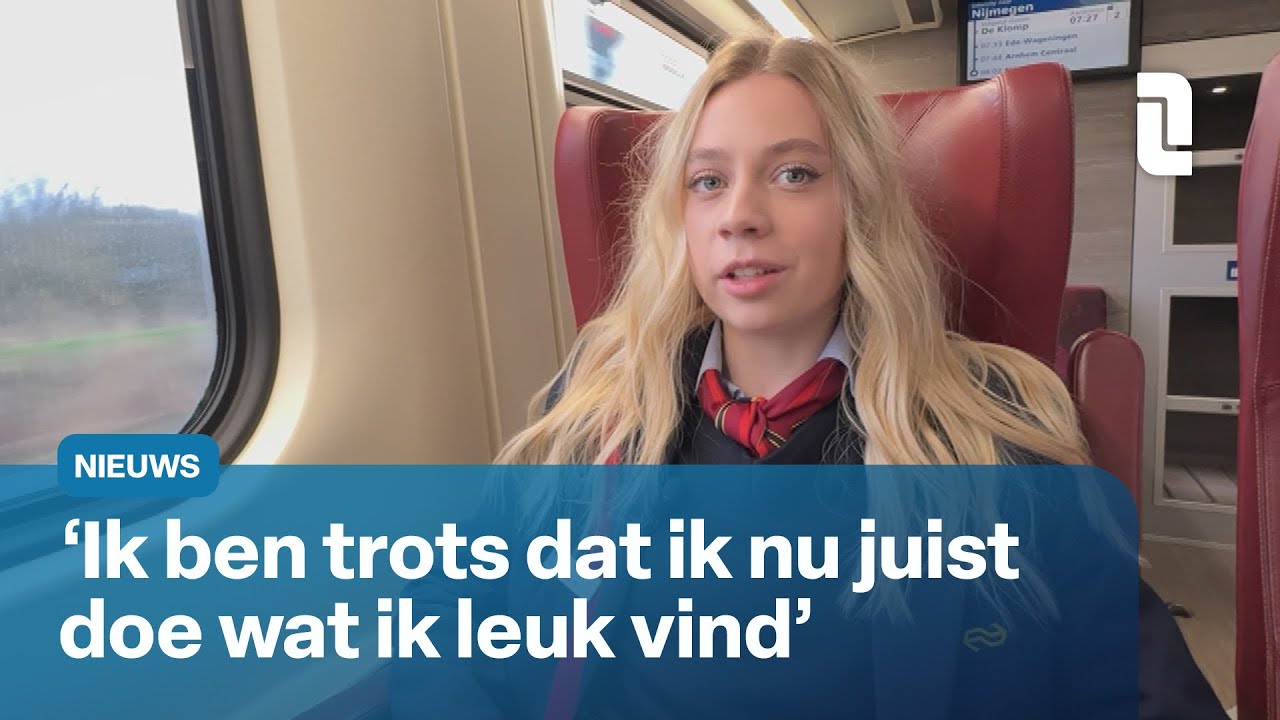 Michelle (24) werd na haar studie hoofdconducteur: 'Ik krijg veel reacties' 🚂 | L1 Nieuws