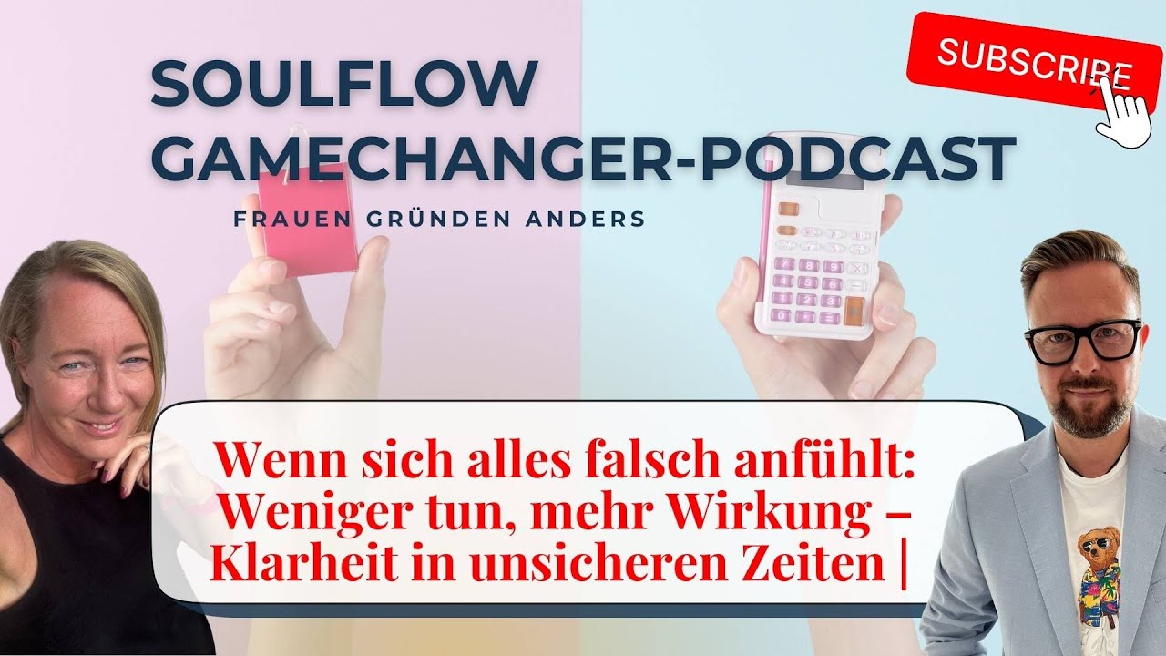 ❌ Wenn sich alles falsch anfühlt: Weniger tun, mehr Wirkung – Klarheit in unsicheren Zeiten |