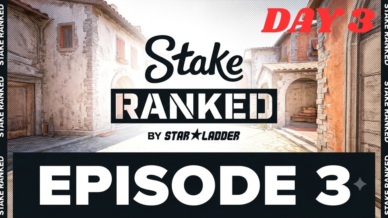 [EN] 🔴LIVE| K27 vs 3DMAX | Stake Ranked Episode 3 | DAY 3 | BO3  | #cs2live