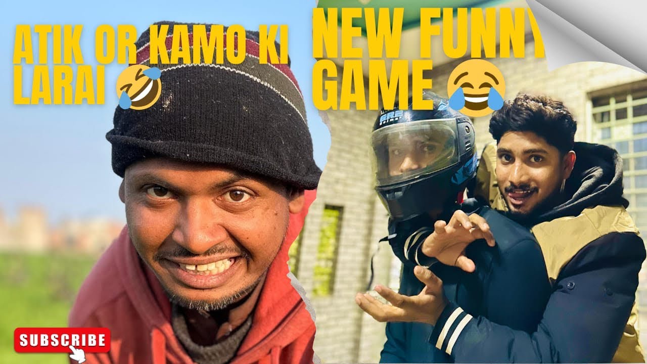 KAMI OR ATIK KI LARAI 😂.   NEW FUNNY GAME 🤣🤣🤣
