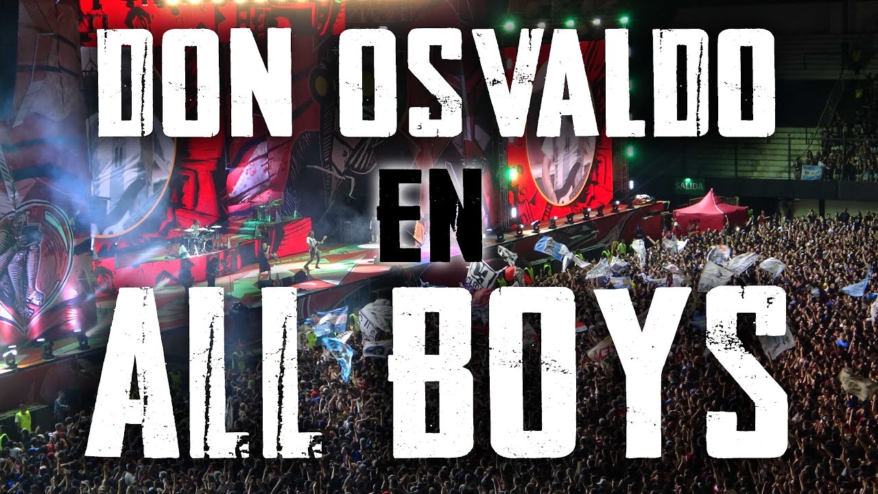 DON OSVALDO | ALL BOYS - EN VIVO - (Recital Completo) - 22/03/2025