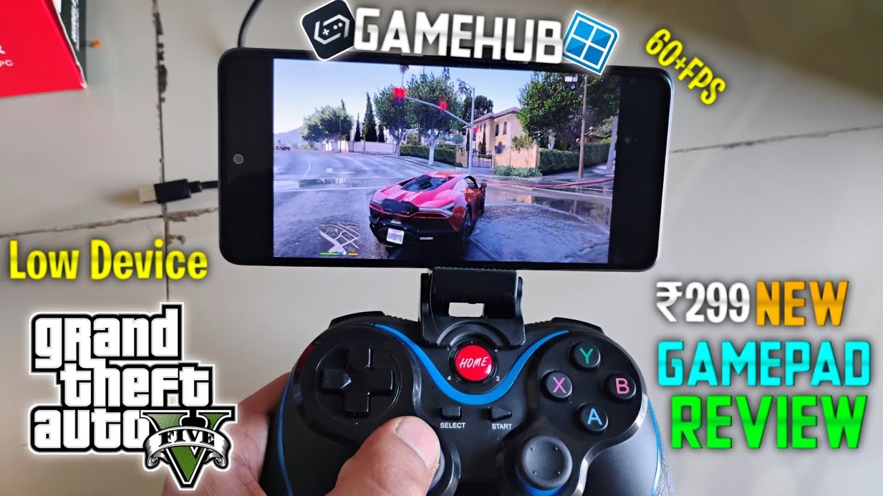 🔥GTA V On Android | X3 Wireless Controller 🎮 Unboxing | X3 Wireless Blutooth Gamepad | Play GTA 5🔥