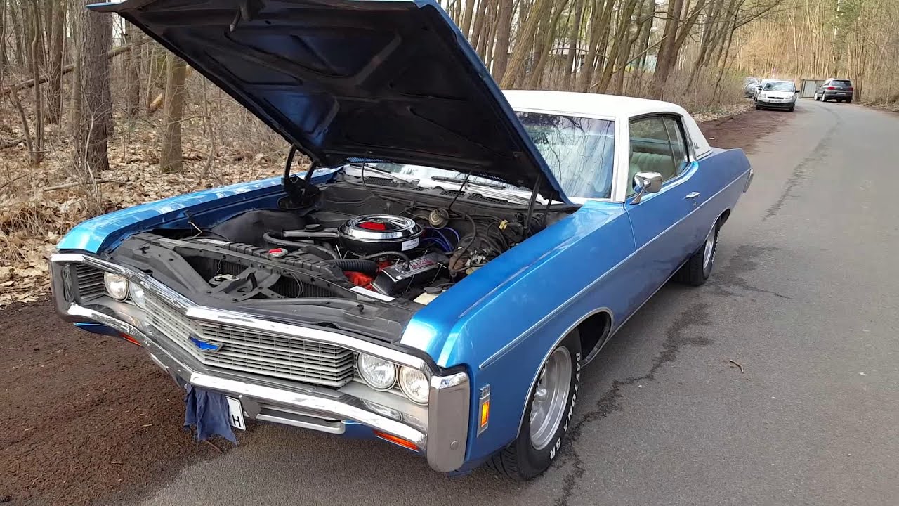 1969 Chevy Impala, 350 cui V8 start & sound