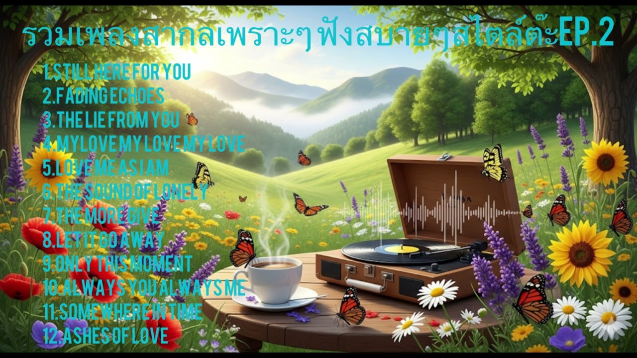 รวมเพลงสากลเพราะๆฟังสบายๆสไตล์ต๊ะ Ep.2