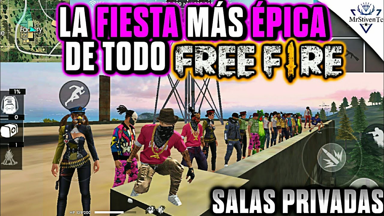 LA MEJOR FIESTA DE YOUTUBERS (FINAL MUY ÉPICO) VENGANZAS ●FREE FIRE●