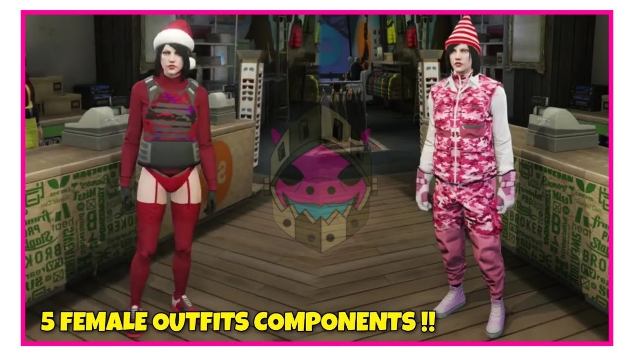 GTA 5 ONLINE BEST MULTIPLE FEMALE MODDED OUTFITS! #41 GTA 5 Clothing Glitches