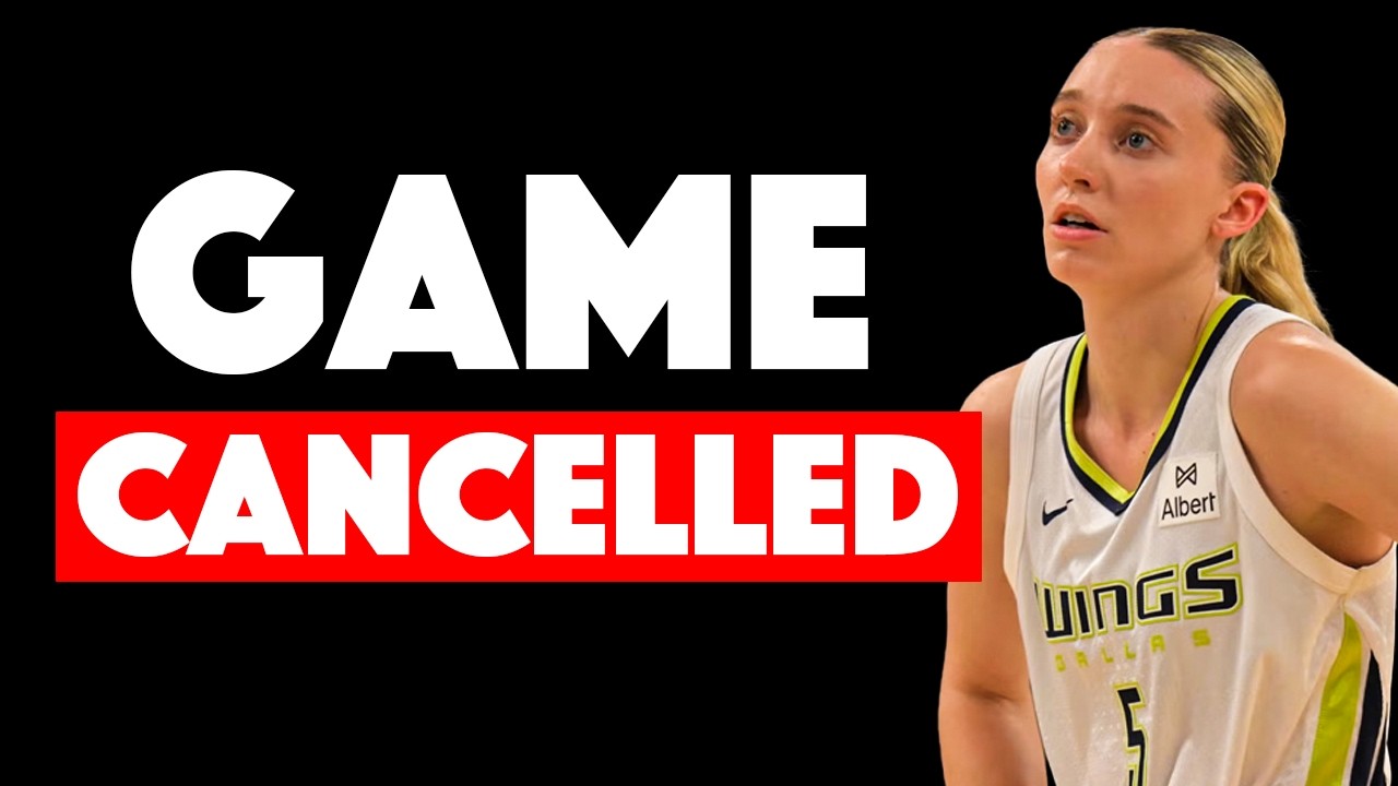 Wings Vs Liberty Game CANCELLED For CRAZY Reason...