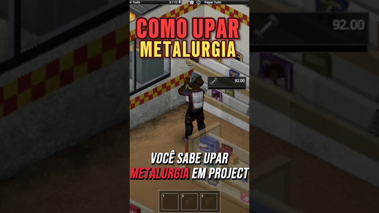 Como upar METALURGIA BÁSICA em Project Zomboid Tutorial Completo Para Iniciantes 2025