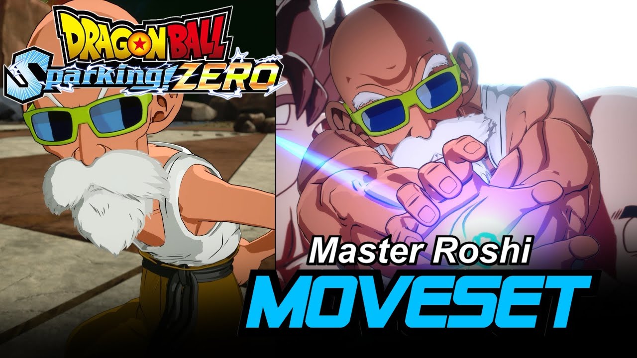 Master Roshi Moveset - DRAGON BALL: Sparking! ZERO | Japanese - 4K 60FPS