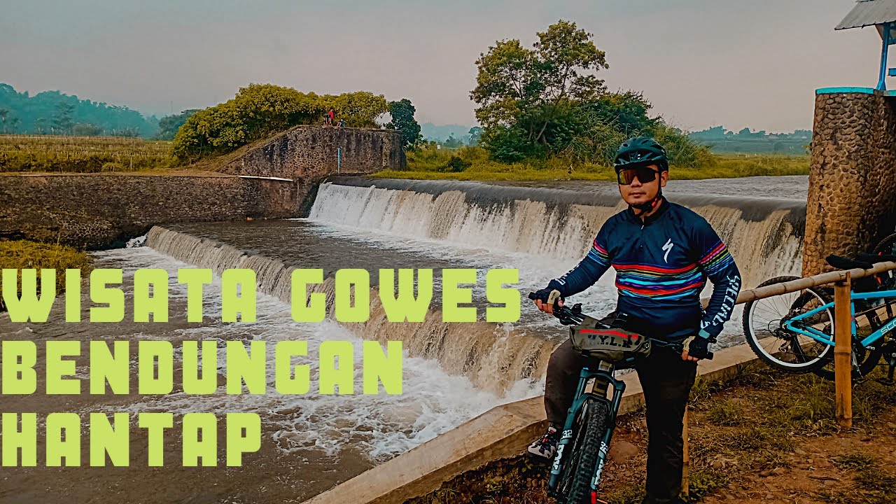 WISATA GOWES KE BENDUNGAN HANTAP CIHERANG BANDUNG | GOWES ASYIK JALAN DATAR