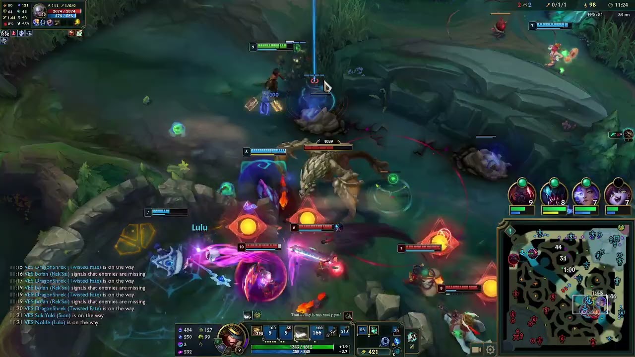 VES vs Your Saviours G1