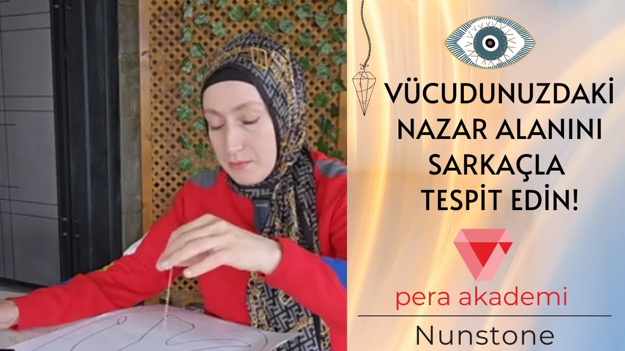 Vücudunuzdaki Nazar Alanını Sarkaçla Tespit Edin! (Uygulamalı Video)