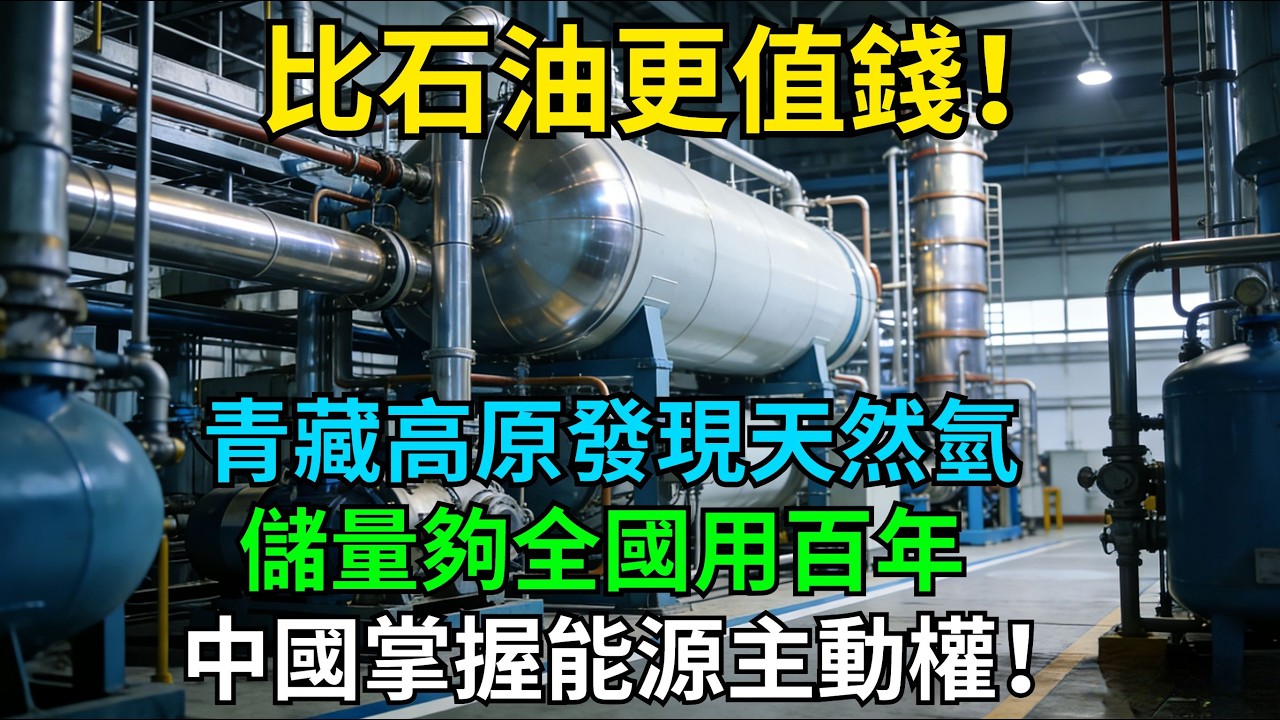 比石油更值錢！青藏高原發現天然氫寶藏，儲量夠全國用百年，中國掌握能源主動權！#科普#超級工程#中國基建#建造#中國製造#工程#能源