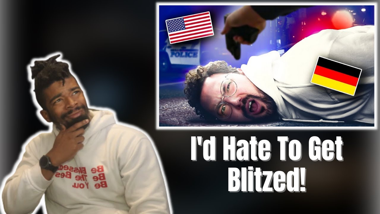 AMERICAN REACTS TO German Police vs American Police