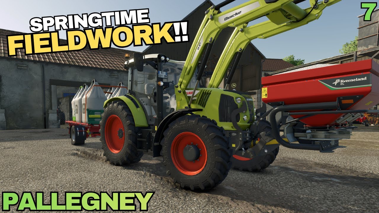 WHIPPING OUR FIELDS INTO SHAPE!! | FS25 Pallegney Series | Episode 7