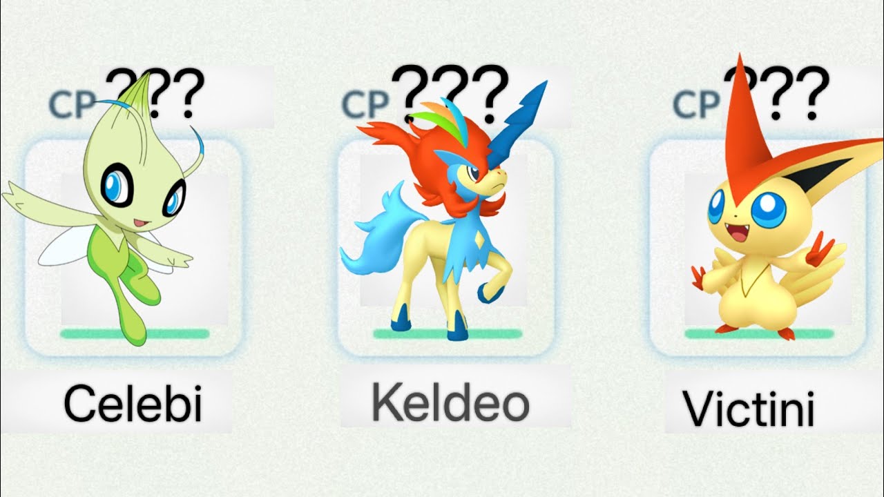 😱 3Vs3 KELDEO VICTINI CELEBI team in Pokemon go | PVP Battle pokemon go 