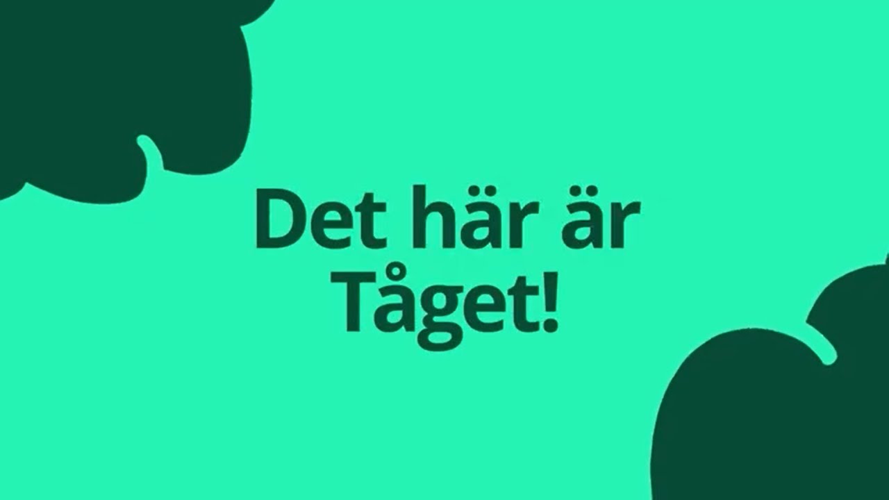 Tåget Introduktionskonferens: Del 1 - Det här är Tåget!